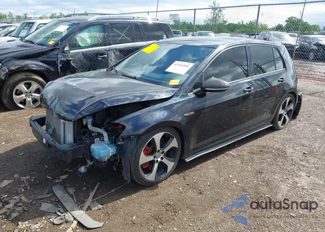 2017 Volkswagen Golf Gti Se 4-Door from USA, damaged, VIN 3VW447AU5HM007175